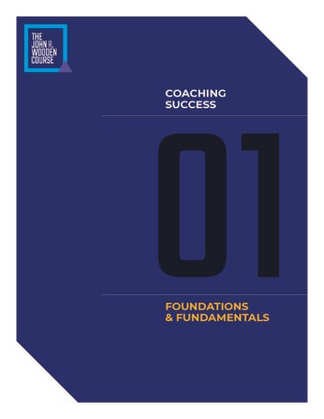 Virtual Coaching Academy Course 1-Foundations and Fundamentals
