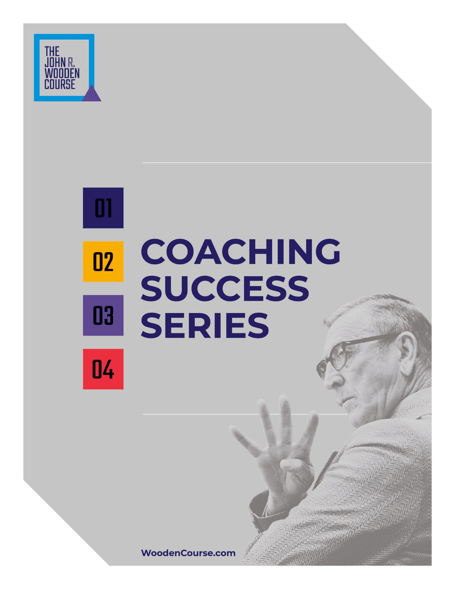 John Wooden's Coaching Course - Self Study Complete Set